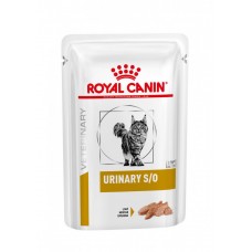 Royal Canin Cat Urinary S/O Pouch in Loaf 12x, Paštéta v kapsičke 12ks. Kuracie maso.